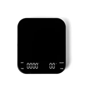 High Quality 3kg 0.1g USB Rechargeable Espresso Electronic Digital Kitchen Scale Weighing Scale Coffee