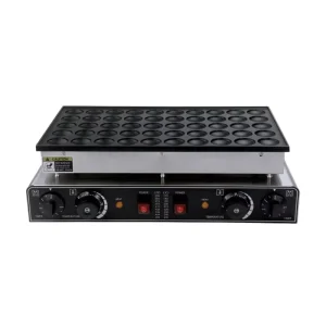 High Quality 50-Hole Waffle Maker Electric Row Uniform Heating Commercial Snack Pancake Machine Mini Causeway Burner Pancake
