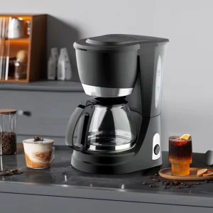High Quality 830W PP Plastic 1.5L Elecrtical Americano Household Electric Drip Coffee Maker
