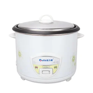 High Quality Commercial Electric Rice Cooker Non-Stick Coating Inner Pot Digital Timer Control Stainless Measuring Cup