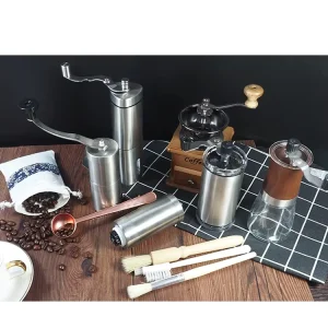 High Quality Custom logo 100ml Coffee Roaster Machine Grinder Moledora De Cafe
