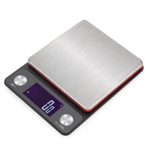 High Quality Digital Display Battery Powered Stainless Steel Kitchen Scale 10kg Large Capacity 5kg 0.1g