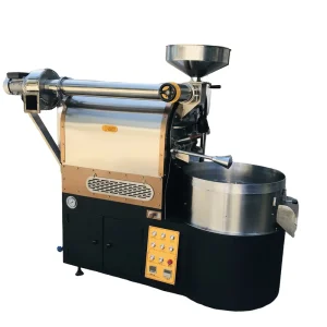 High Quality Electric Coffee Roaster Machine Household Commercial Use Stainless Steel 1.5-6kg Capacity Half Hot Air Direct Fire