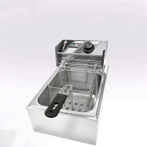 High Quality Electric Industrial Thermometer Control Single Tank Oil Deep Fryer