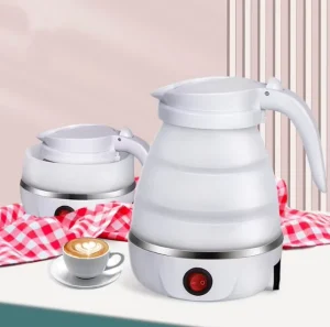 High Quality Foldable Portable Mini Small Electric Water Kettle 500ml for Travel Travellers Travelling