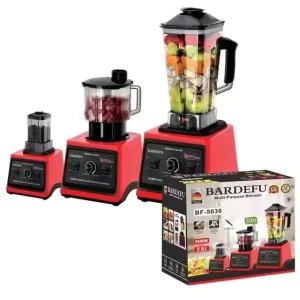 High Quality Heavy Duty Portable Blender High Power 4L 8 in 1 Silver Blender with 9525 Motor