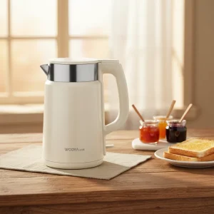 High Quality Hot Selling 2L Stainless Steel Portable Electric Kettle Durable Auto Shut Off Boil Dry Protection Household