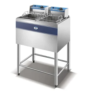 High Quality Industrial Double Tanks Commercial Potato Chips Electric Deep Fryers