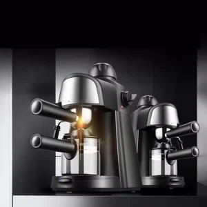 High Quality Portable Electric Semi Automatic Espresso Drip Coffee Machine for Hotel and Household Use