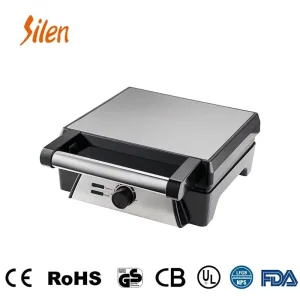High Quality Professionnel Function Electric Press Grill Machine Commercial Electric Panini Contact Grill