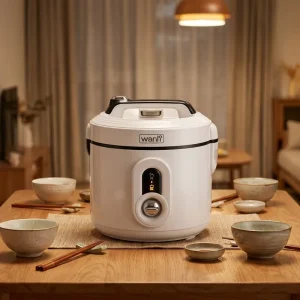 High Quality Rice Cooker 5L Drum Shape Non-Stick Coating Electric Multi Cooker for Family Kitchen