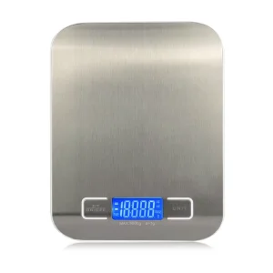 High Quality Stainless Steel Digital Kitchen Scale for Jewelry and Food Weight Measuring USB Battery Powered Portable