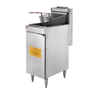 High Quality Stainless Steel Electric Gas Commercial Deep Fryer 1 Year Warranty Easy Clean Large Kitchen Equipment
