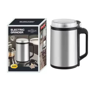 High Quality Stainless Steel Electric Party Gifts Coffee Grinder Mini 4 Blades Automatic Spice Nuts Mill Party Gifts