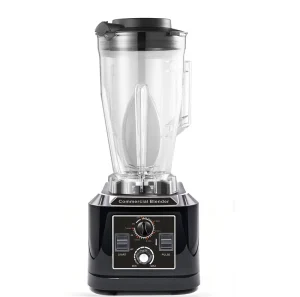 High RPM 26000 Commercial Blender with Pure Copper Motor 2L Capacity Smoothies Maker for Household Car Use