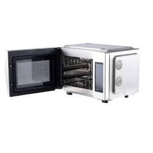 High Speed 17L 3000W Commercial Air Fryer Microwave Oven with Digital Control up to 280 for Bakery Use