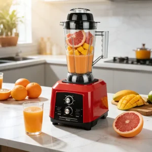 High Speed Blender 2200W Power Knob Food Processor Juice Mixer Industrial Blender 3L Commercial Blender
