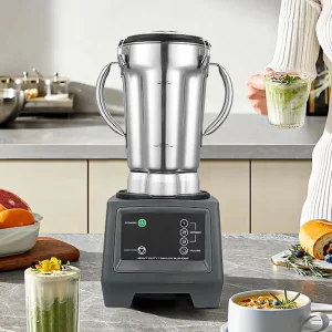 High Speed Blender CB15D 4 Liters Stainless Jar Commercial Food Blender Sauce Soup Blender Blending Digital