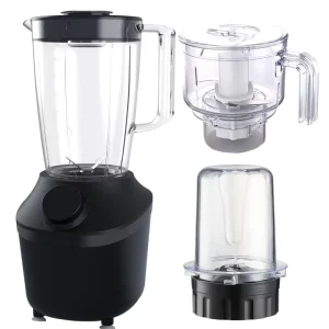 High Speed Heavy Duty Blender 650W Electric 3 in 1 Fruit Juicer for Grinding Nuts and Making Nut Butter