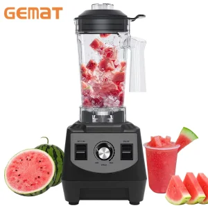 High Speed Professional Commercial Blender with Variable Speed & 5+ Settings 1800ML Capacity for Hotel and Home Use