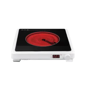 High Temperature Resistance Plastic Square Glass Plate Single burner Hot Plate Non Radiation