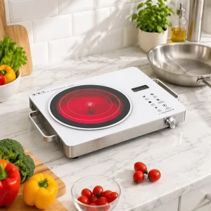 High-Temperature Resistant Ceramic Electric Cooker Multifunctional Household Commercial Induction Cooker Plastic Countertop