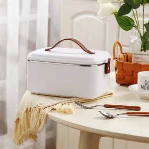 High capacity 360 Degrees Steam Cycle Heating Electronic Lunch Box