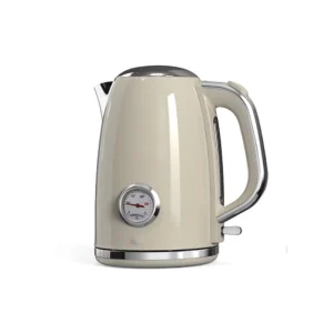 High-power Household Electric Kettle with Temperature Display Simple Retro Automatic Power-off Cordless Hot Water Bottle
