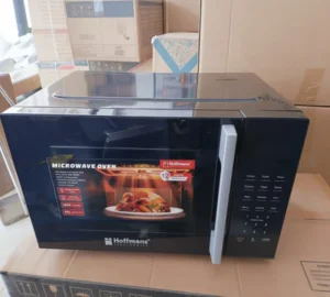 Hoffmans 800W 25L Microwave Oven 220V Grilling Feature Simple Dial Control Fast Heating for Africa Home