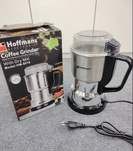 Hoffmans HM 8010 300W Coffee Grinder with Professional 8 Blade Leaf Knife for Coffee Beans Spices and Nuts