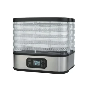 Home Appliance 240W Food Dehydrator with 5 Trays Electric Dry Fruits Vegetables Machine Mechanical
