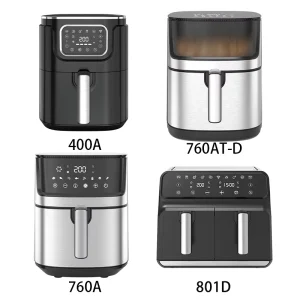 Home Appliance Kitchen Easy Cooking Nonstick Smart Electric Digital Touch Screen Air Fryer in Stock