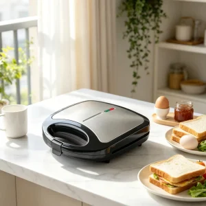 Home Appliance Manufacturer 2 Slice Sandwich Maker Support Custom Packaging