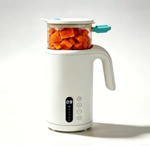 Home Appliances Digital Touch Screen Baby Food Processor Strong Power Baby Food Makers Machine for Baby Food Qucky Preparation
