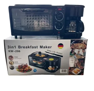 Home Appliances Electric Sandwich Machine 3 in 1 Breakfast Makers Three in One 12L Oven Multifunction Breakfast Maker