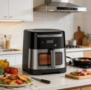 Home Appliances Touch Screen Oven Smart 7L Air Fryer Multifunctional Cooker Electric Fryer