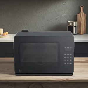 Home Baking Multifunctional Steam Air Fryer Oven 26L Large Capacity Pizza Bread 2 Layer Oven Electric Deep Frying