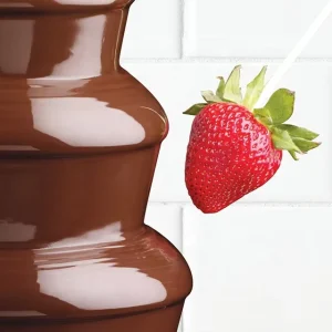 Home Chocolate Fountain Machine Stainless Steel Tower