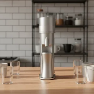 Home Coffee Equipment Electric Burr Grinder 48mm Conical Stainless Steel Disc Custom Logo Espresso Coffee Bean Grinder Machine