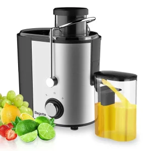 Home Electric Automatic Cold Press Slow Juicer Stainless Steel 500mL Capacity for Apple Orange Carrot Sugarcane Household Use