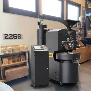 Home Electric Coffee Roaster Temperature Control Automatic Sample Roaster Coffee Bean Roasting Machine for Household Use