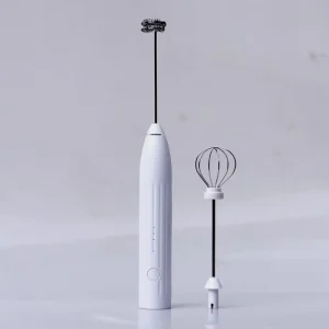 Home Electric Milk Frother Rechargeable Handheld Cake Baking Mixer Coffee Blender Egg Beater