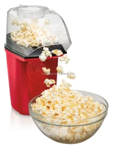Home Hot Air Popcorn Machine Automatic Electric Popcorn Maker