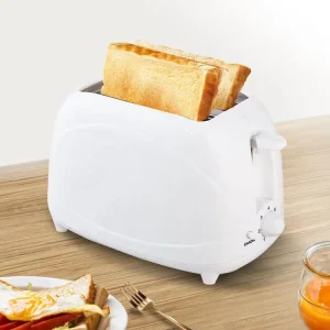 Home Kitchen 2 Slice Toaster Compact Automatic Bread Toaster Adjustable Browning Control Mini Electric Toast Maker