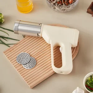 Home Kitchen Portable Electric Noodle Machine Handheld 5 mode Automatic Noodle Machine with Stainless Steel Mold