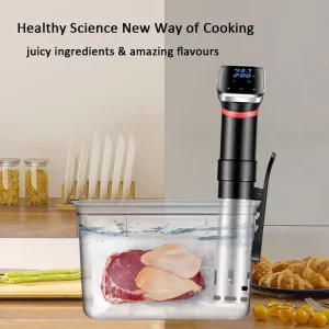 Home Kitchen Sous Vide Cooker Professional Slow Ultra Quiet Immersion Cooker for Steak Vegetables Meat