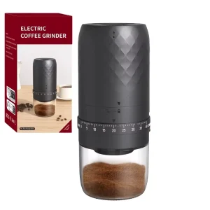 Home Portable Mini Type C Rechargeable Espresso Beans Mill Electric Coffee Grinder