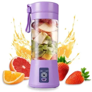 Home USB Portable Mini Juicer Cup 6 Blades Ice Bottle Blender Personal Fruit and Vegetable Tools PP Plastic