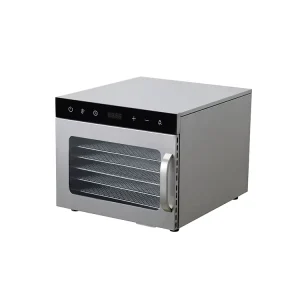 Home Use 6 Trays Stainless Steel Fruit Dryer Vegetables Beef Jerky Food Dehydrator