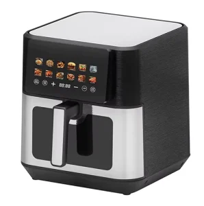 Home Use Black Automatic Digital Air Fryer Oven 9L Big Capacity Air Fryer